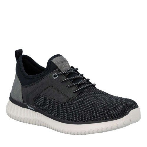 Thumbnail Sneakers noires à talon plat avec une languette d'aisance à l'arrière - Image 3