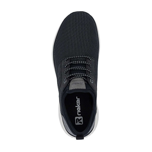 Thumbnail Sneakers noires à talon plat avec une languette d'aisance à l'arrière - Image 4