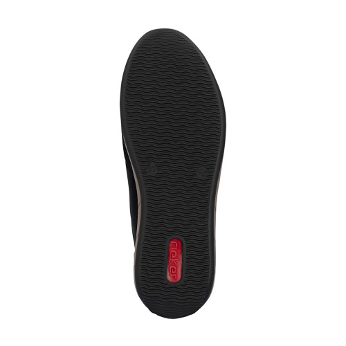 Thumbnail Sneakers bronze à talon plat pourvues de lacets et d'un zip latéral - Image 6