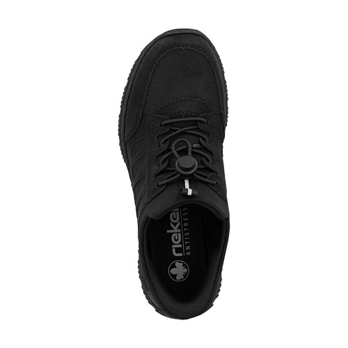 Thumbnail Sneakers noires à talon plat pourvues d'une fermeture élastiquée - Image 5