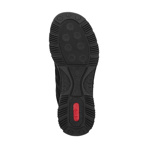 Thumbnail Sneakers noires à talon plat pourvues d'une fermeture élastiquée - Image 6