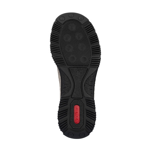 Thumbnail Sneakers beiges à talon plat pourvues d'une fermeture élastiquée - Image 6