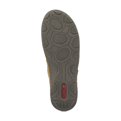 Thumbnail Sneakers jaunes à talon plat pourvues de lacets et d'un zip latéral - Image 6