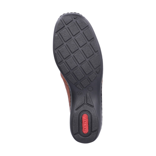 Thumbnail Bottines en cuir brunes léopard pourvues d'un talon à décroché bas - Image 6