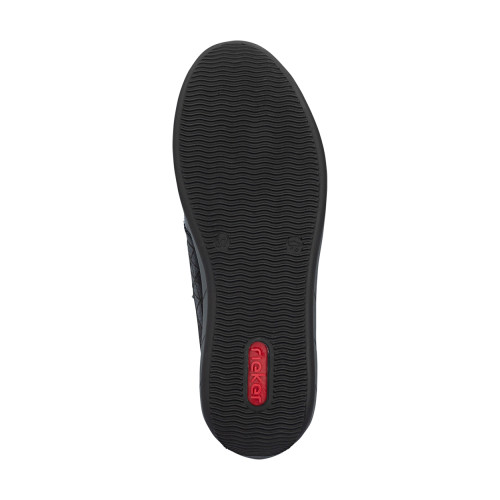 Thumbnail Sneakers noires à talon plat pourvues d'une fermeture à lacets - Image 6