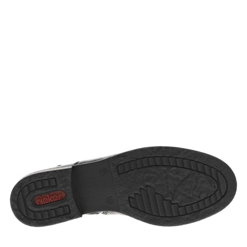 Thumbnail Boots en cuir bronze à talon décroché bas avec un zip et un soufflet élastiqué - Image 11
