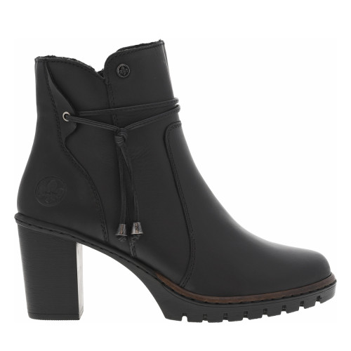 Boots noires à talon...