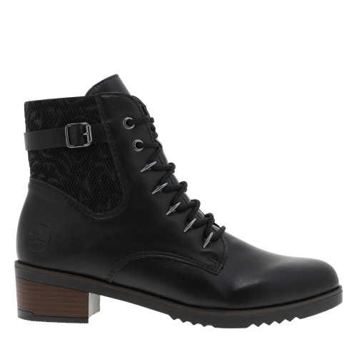 Bottines noires à talon...