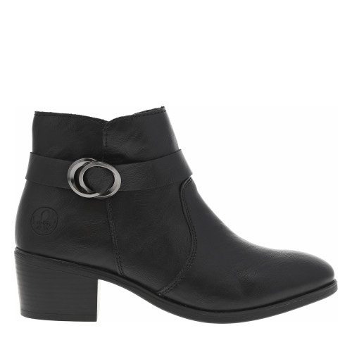 Boots noires à talon...
