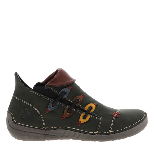 Boots simili cuir noir avec...