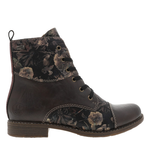Bottines marron à talon...