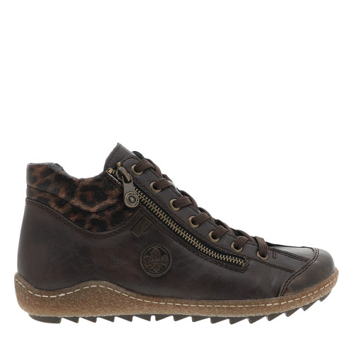 Bottines marron à talon...