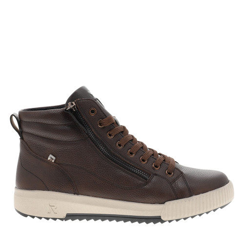 Bottines en cuir grainé...