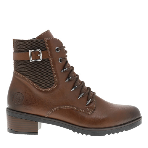 Bottines marron à talon...