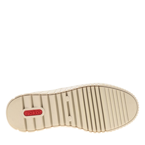 Thumbnail Boots brunes à talon compensé cranté pourvues d'un zip latéral - Image 6