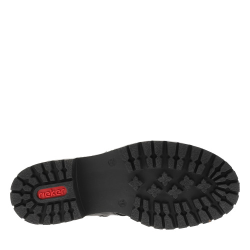 Thumbnail Bottines noires à talon décroché bas ornées d'un empiècement léopard - Image 6