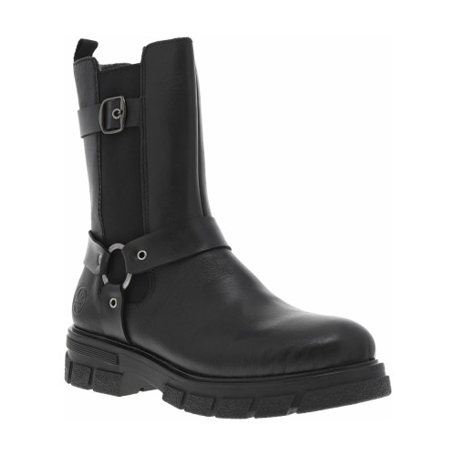 Boots noires à talon...