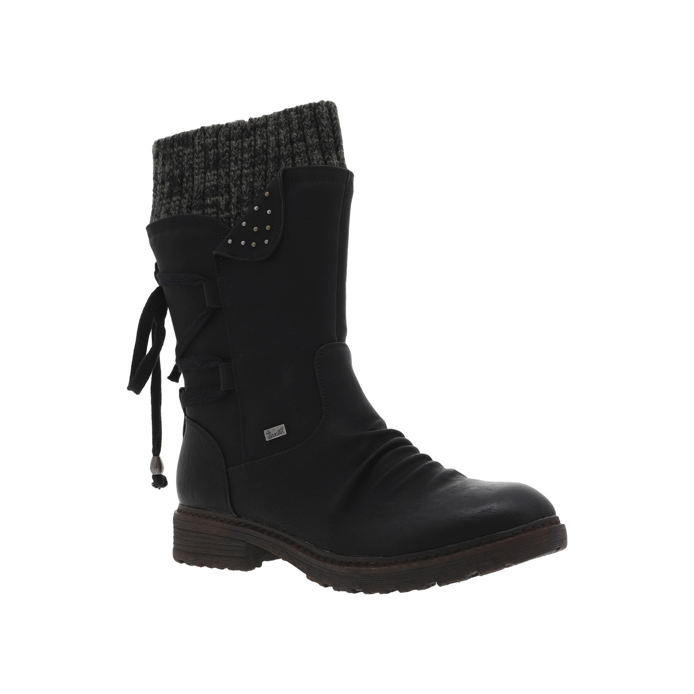 Chaussures Femme Rieker Noires Rembourrées - Pointure 38/5, Confort Absolu, Neuves Sans Boîte