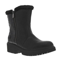 Bottines Rieker Femme Marron - Tressées, Talon 3.5 Cm, Doublure Chaude